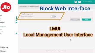 Jio Fiber Router  Block LMUI From WiFi  What is LMUI in WiFi  LMUI [upl. by Broek]