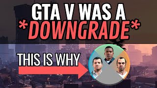 GTA Vs gameplay was a downgrade [upl. by Candi662]