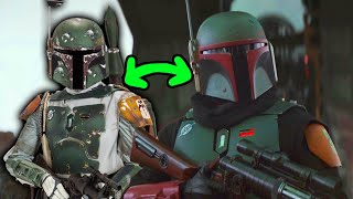 Why Boba Fett CLEANED His Armor Now but Not in Original Trilogy  Star Wars Explained [upl. by Anotyal]