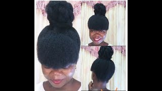 THE VIRAL NATURAL HAIRSTYLE [upl. by Nairbal]