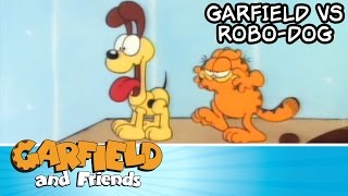 Garfield VS RoboDog  Garfield amp Friends [upl. by Emmaline]