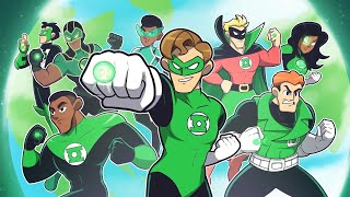 The Animated History of Every Green Lantern DC Comics [upl. by Fabrin759]