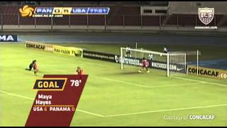 U20 WNT vs Panama Maya Hayes Goal 2  March 6 2012 [upl. by Aicala119]