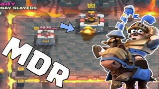 CLASH ROYALE I TOP 5 DES TRUCS QUE FONT LES NOOBS I EPIC [upl. by Htederem]