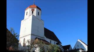 UlmJungingen  Ev PeterundPaulKirche Vollgeläut [upl. by Anujra]