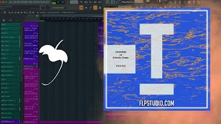 CASSIMM vs Atlantic Ocean  Waterfall FL Studio Remake [upl. by Ynomrah758]