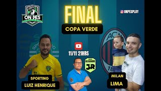 🔥 GRANDE FINAL  COPA VERDE  LIGA ON PES  LUIZ HENRIQUE 🆚 LIMA  EFOOTALL 25 [upl. by Widera244]