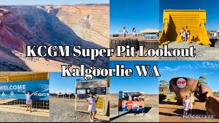 KCGM Super Pit Lookout  Kalgoorlie Gold Mine mine mining familyvlog vlog [upl. by Sivel]