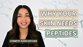 Peptides Benefits for Skin  Unlocking the Skincare Power of Peptides [upl. by Enneire]