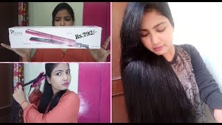 Syska Hair Straightener REVIEW AND DEMOBUY OR NOT Syska Straightener [upl. by Corrianne]