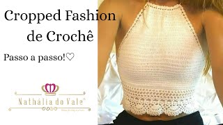 CROPPED DE CROCHÊ FASHION [upl. by Ax]