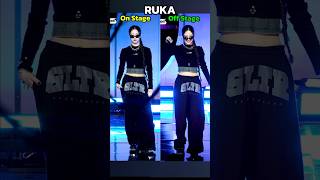 RUKA BABYMONSTER Ruka on stage Ruka off stage INKIGAYO BABYMONSTER CLIK CLAK clikclak inkigayo [upl. by Bluh]