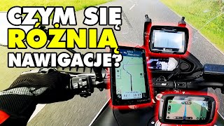 Co WYBRAĆ TomTom GARMIN czy NAVITEL Nawigacje na Motocykl [upl. by Anselm776]