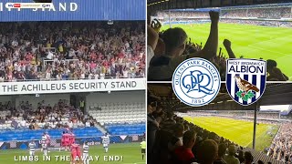 CARNAGE AT LOFTUS ROAD as ALBION COME FROM BEHIND TO WIN  QPR Vs West Bromwich Albion VLOG [upl. by Fortune175]