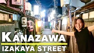 KANAZAWA ISHIKAWA🇯🇵 A special experience at Retro Izakaya Street🍻✨ Japan Travel Vlog [upl. by Lolande]