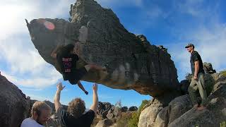 Rocklands Bouldering The Rhino 7bV8 [upl. by Verlee]