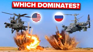 Why US Apache AH64 is So SUPERIOR to Russian KA52 Alligator Helicopter [upl. by Acino542]