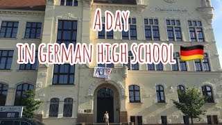 A day in German high school  EXCHANGE YEAR [upl. by Ellenrahc]