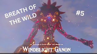 THE LEGEND OF ZELDABREATH OF THE WILDREACHING RITO VILLAGE AND FIGHT WITH WINDBLIGHT GANON 5 [upl. by Elayne]