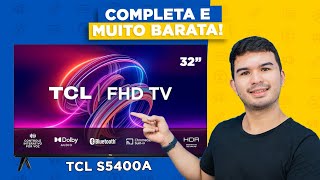 BAIXOU A Melhor Smart TV por menos de R 100000 para comprar em 2024 TCL FHD com Andoid TV [upl. by Chandal382]