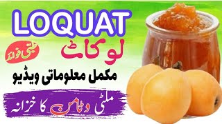 LOQUAT لوکاٹ eriobotrya japonica uses benefits medicine treatment [upl. by Caneghem]