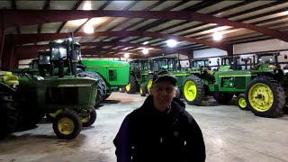 Tom Renner John Deere Tractor and Farm Equipment Collection [upl. by Llenil]