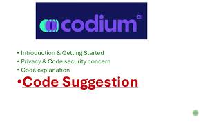 Code Suggestion from Codium AI  Codiumate codefarm aitools generativeai [upl. by Nylesaj]