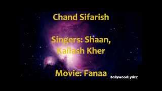 Chand Sifarish English Translation Lyrics [upl. by Sanfred488]