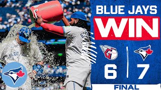 Fiverun 5th sparks Blue Jays series win over Guardians [upl. by Abigail]