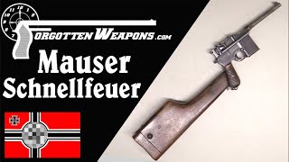 Mauser Schnellfeuer The Official Full Auto C96 Broomhandle [upl. by Hallie784]