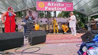 Salif Keita Afrika Festival Herthme 07 07 2024 video 3 van 4 [upl. by Darach]