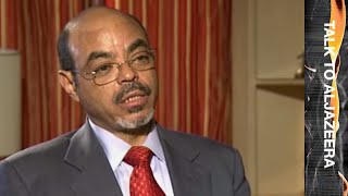 Meles Zenawi Talk to Jazeera [upl. by Leirbag]