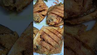 कुरकुरीत पापलेट फिश फ्रायpaplet fish frypomfret fish fry shorts viralshorts fishfryrecipe [upl. by Acira]