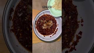 Chili oil recipe  easy recipe  make in 5 mins [upl. by Enilecram]