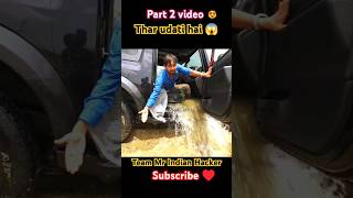 Thar udati hai 😱 😱 part 2 video 4x4 Flying Thar indianhacker shorts [upl. by Avek178]