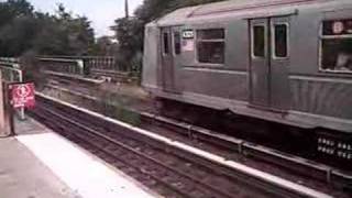 B train at Sheepshead Bay II [upl. by Wenger]