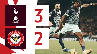 Toney scores but Spurs win derby 😤  Tottenham Hotspur 32 Brentford  Premier League Highlights [upl. by Rourke]