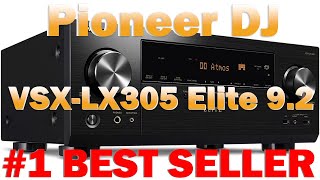 Pioneer VSX LX305 Elite 9 2 Channel Network AV Receiver [upl. by Enylorac]