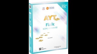 ÜçDörtBeş Yayınları AYT Fizik Soru Bankası [upl. by Dacey]