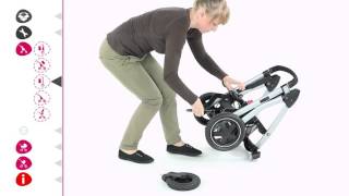 MaxiCosi  How to use your MaxiCosi Stella stroller [upl. by Odrautse]