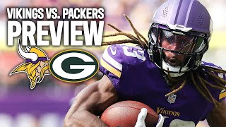 Vikings vs Packers Week 4 Preview  PFF [upl. by Annaer]