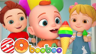 Color Song  Colors for Kids  GoBooBoo Nursery Rhymes amp Kids Songs [upl. by Ivzt]