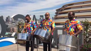 Cool Steel Band Plays Reggae Music On The Steel Drums  Desmond Dekker  Shanty Town [upl. by Syla920]