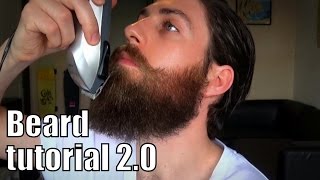 The full beard tutorial 20  Tuto barbe complète 20 English subs [upl. by Peggir977]