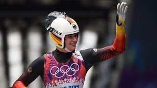 Natalie Geisenberger holt Gold mit gewaltigem Vorsprung [upl. by Ysdnil]