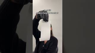 Testing thermal paper 5 ways BEDHEAD heat protectanthaircare cosmetology hairstyling lucyseitz [upl. by Cand]