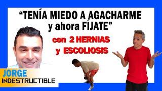 cómo ELIMINAR la Ciática con 2 Hernias Discales y Escoliosis [upl. by Suneya184]