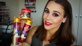 Hair Care Review Novex Brazilian Keratin  Basic Haircare Routine [upl. by Seuguh]