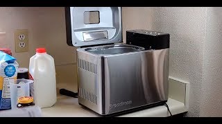 Breadman 2 lb Professional Bread Maker Stainless Steel BK1050S Review [upl. by Azzil291]