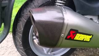 Aprilia Scarabeo 500 ie Akrapovic [upl. by Vergne676]